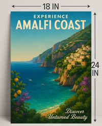 Experience the Amalfi Coast Poster PosterGoat