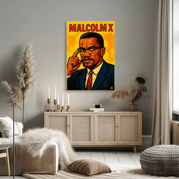 Malcolm X Poster