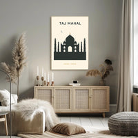 Taj Mahal Agra, India Poster PosterGoat