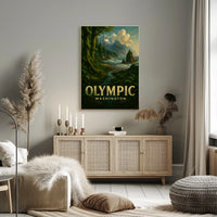 Olympic National Park Washington Poster