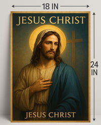 Jesus Christ Wall Art Vintage Print PosterGoat