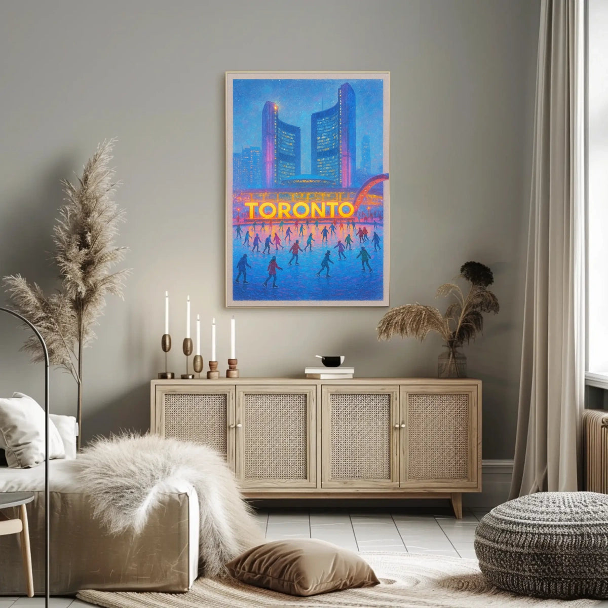 Toronto Winter Wonderland Poster
