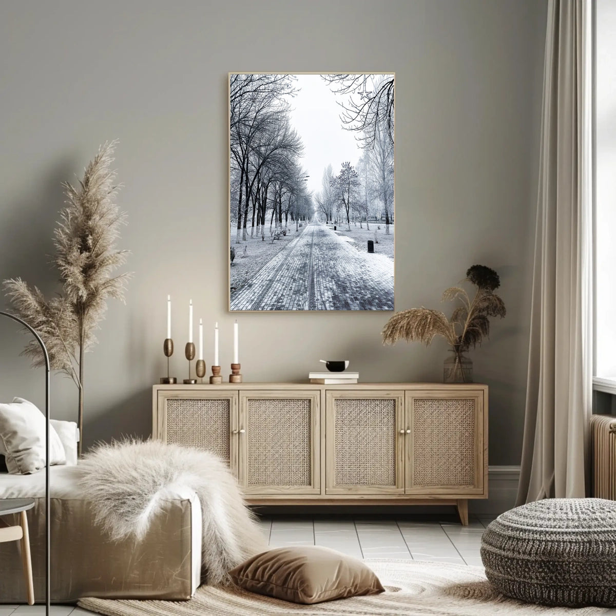 Winter Wonderland Pathway Poster