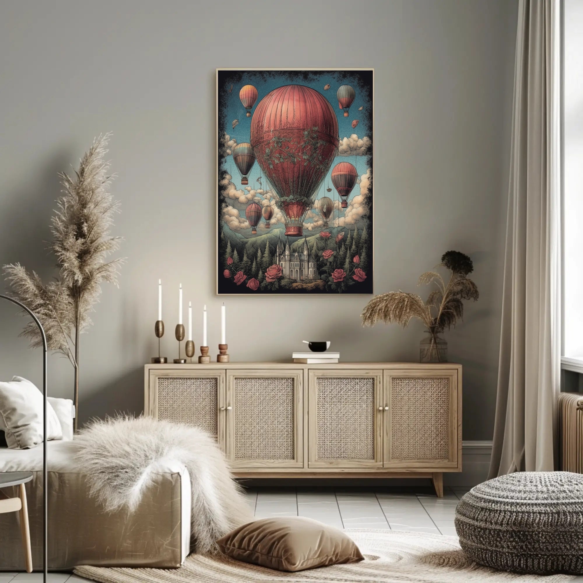 Enchanted Balloon Voyage Poster