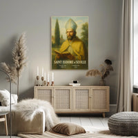 Saint Isidore Of Seville Poster