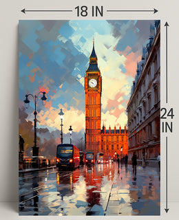 Big Ben At Dusk Poster PosterGoat