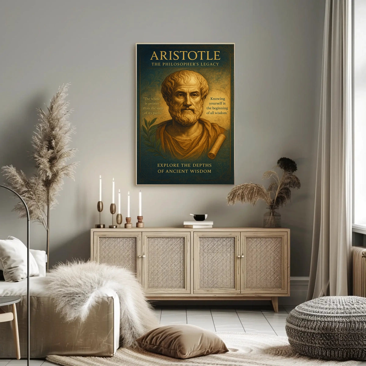 Aristotle The PhilosopherS Legacy Poster