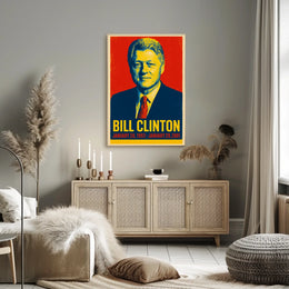 Bill Clinton Presidential Tenure Poster
