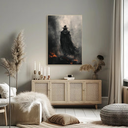 The Enigmatic Wanderer Art Print Poster for Home Decor and Travel Enthusiasts PosterGoat