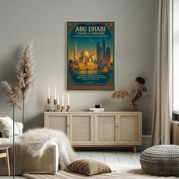 Abu Dhabi Oasis of Dreams Poster