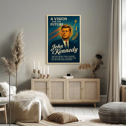Patriotic Leadership Vintage Quote Poster Art Print