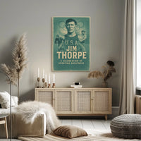 Celebrating a Legend Jim Thorpe Poster