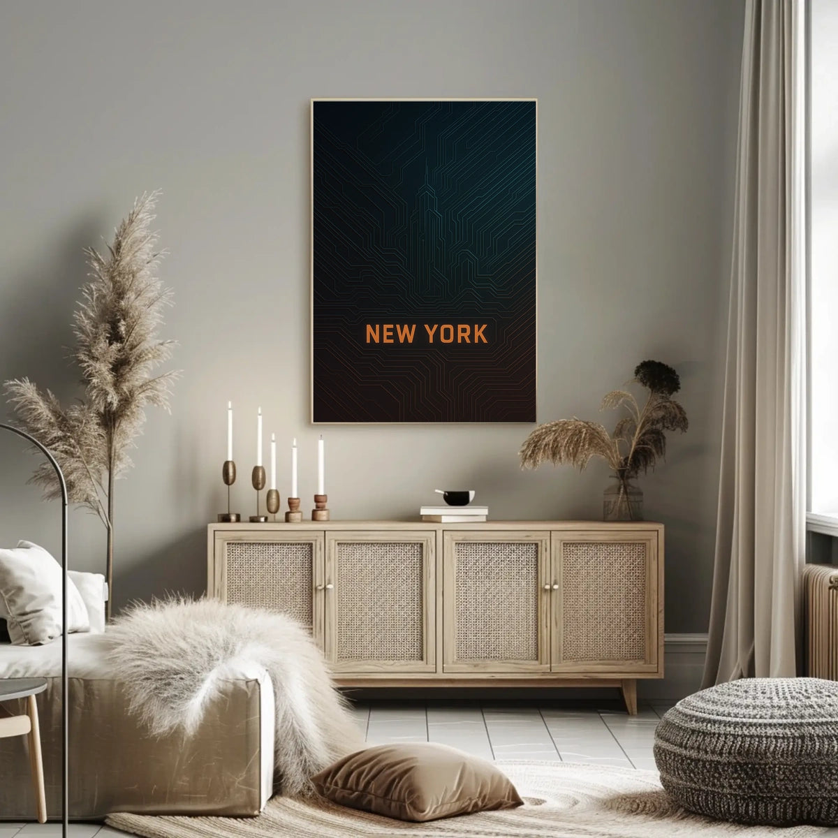 New York Circuitry Poster