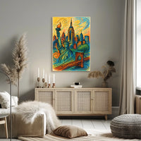 Vibrant New York Cityscape