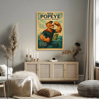 Popeye 1929 Art Poster POP-17