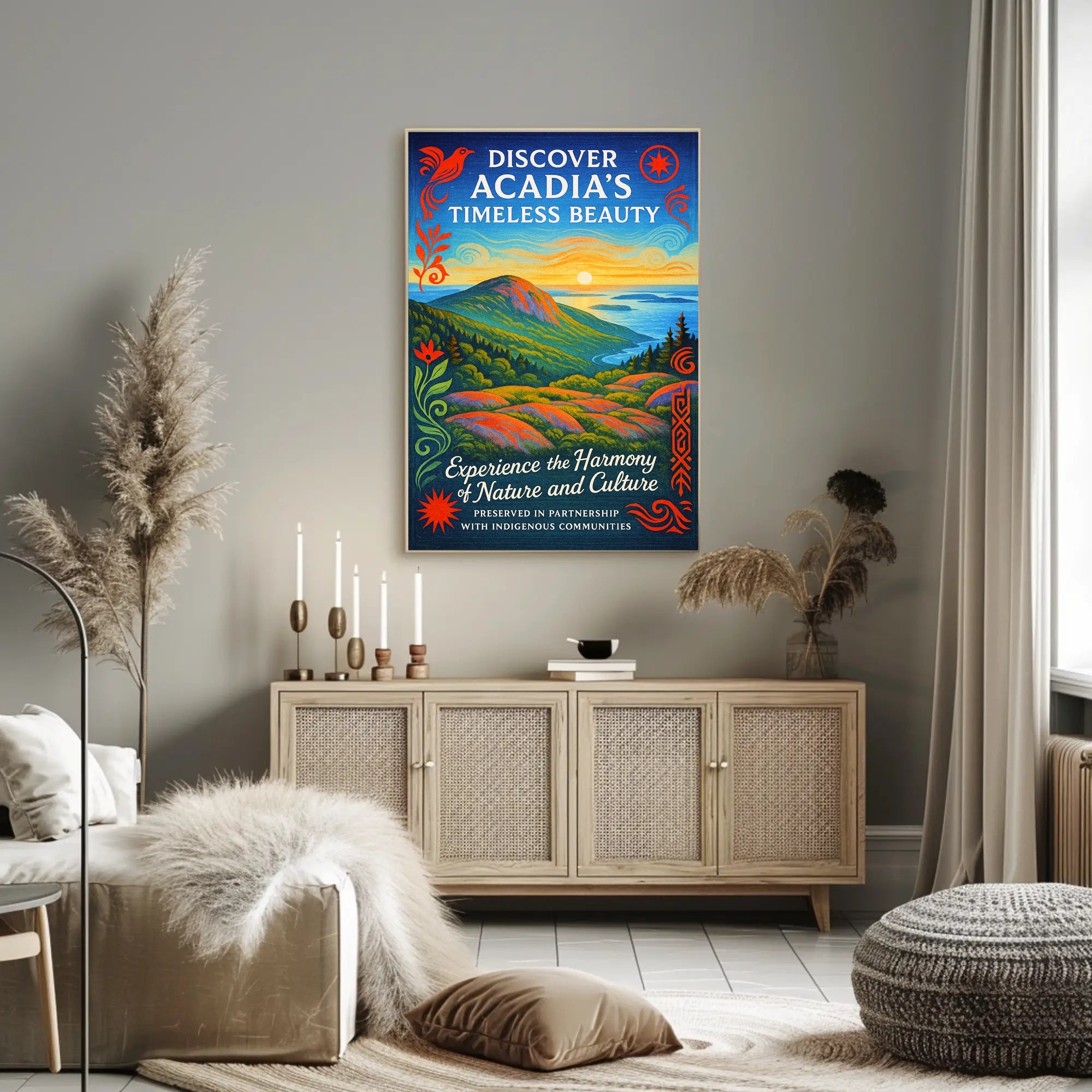 Discover Acadia's Timeless Beauty Poster