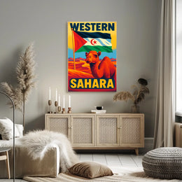 Western Sahara Adventure Poster