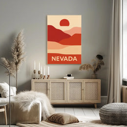 Nevada Sunset Poster