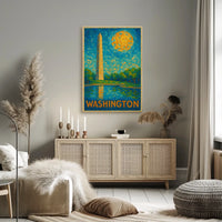 Washington Monument Mosaic Poster