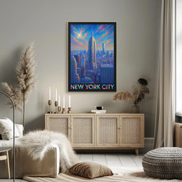New York City Skyline Poster