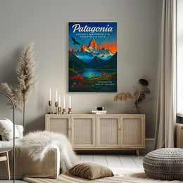 Patagonia Natures Masterpiece Poster