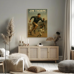 Jim Thorpe The Greatest Athlete Of All Poster