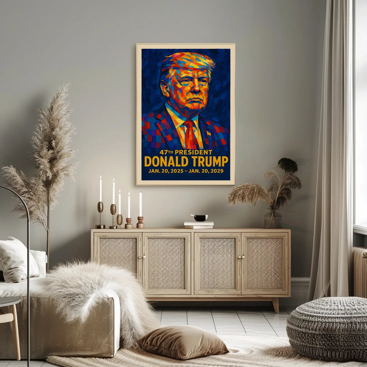 Donald Trump 47th President Poster