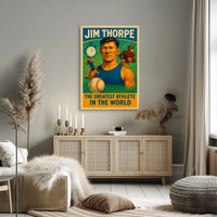 Celebrating a Legend The Greatest Athlete in the World Poster