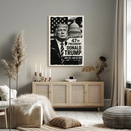 Donald Trump The Resolute Patriot Poster