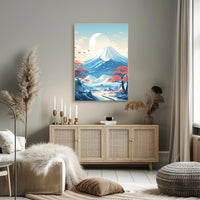 Tranquil Mountain Landscape Poster