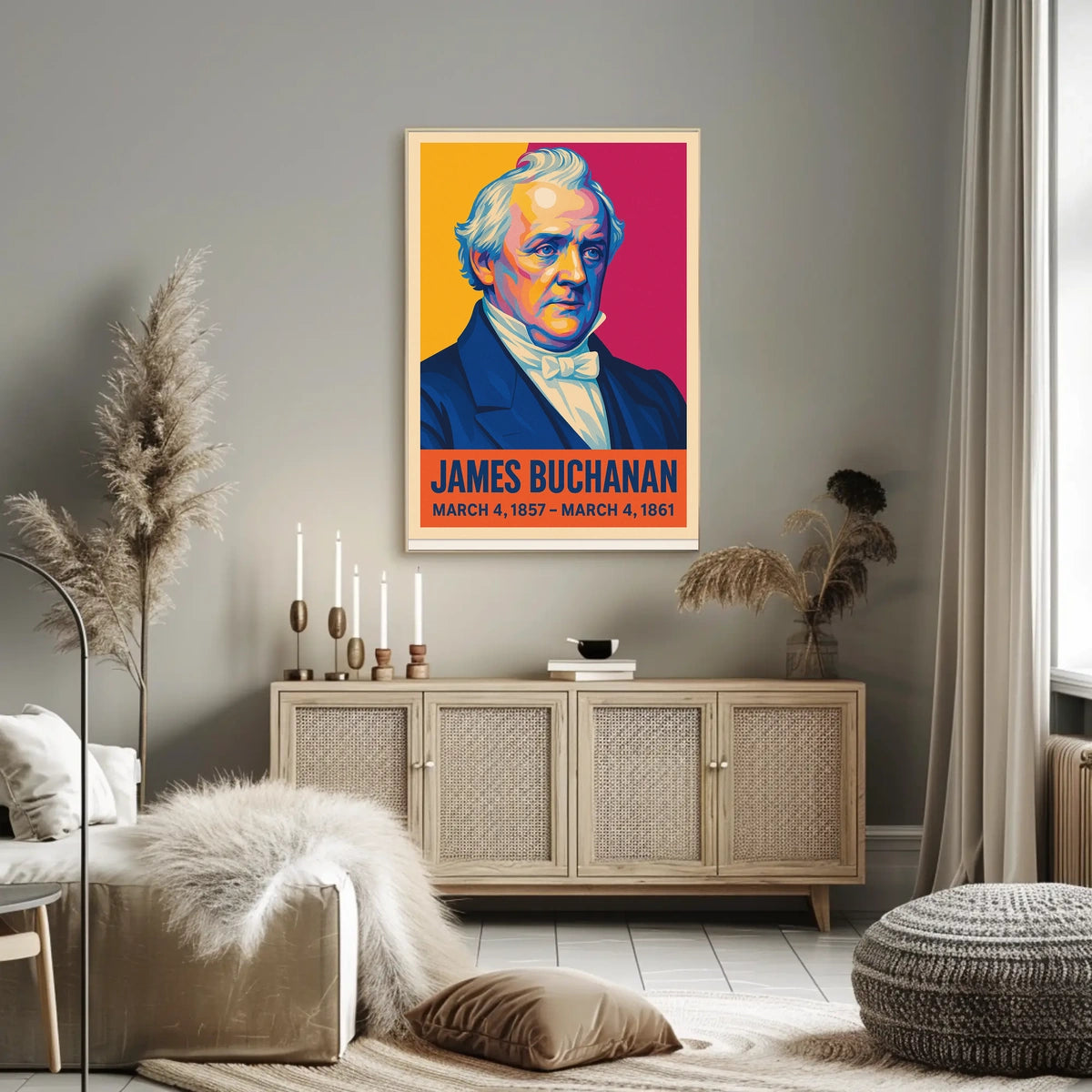 James Buchanan Poster