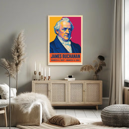 James Buchanan Poster