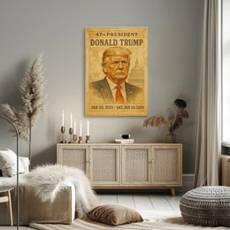 Donald Trump 47Th President Poster