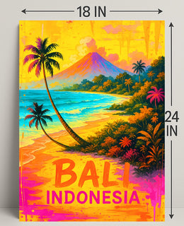 Bali, Indonesia Tropical Paradise Poster PosterGoat