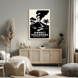 HawaiI Volcanoes National Park Poster