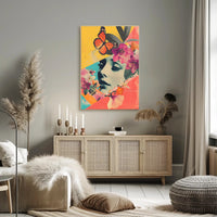 Floral Dreamscape Poster Vintage Botanical Wall Art