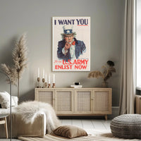 I Want You for the U.S. Army Poster PosterGoat