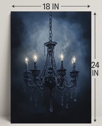 Ethereal Chandelier Poster
