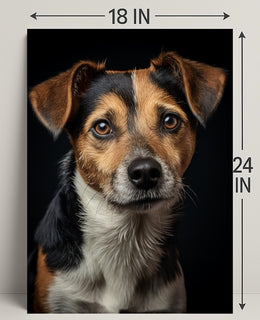 Portrait Of A Loyal Companion Poster PosterGoat