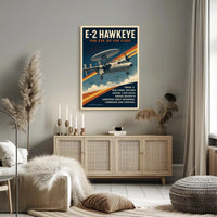 E-2 Hawkeye The Eye Of The Fleet Poster