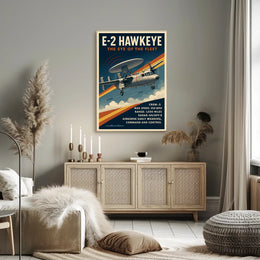 E-2 Hawkeye The Eye Of The Fleet Poster