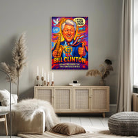 Bill Clinton 42nd President Poster PosterGoat