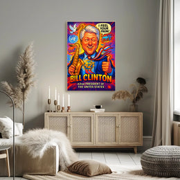 Bill Clinton 42nd President Poster PosterGoat