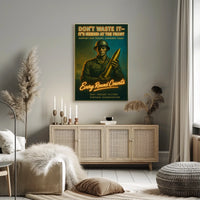 Every Round Counts 1941 Conservation Poster