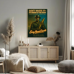 Every Round Counts 1941 Conservation Poster