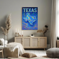 Texas Vibes Poster