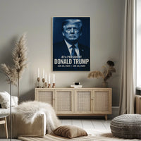 Donald Trump Visionary in Contemplation Poster