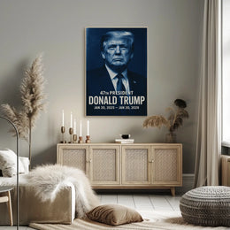 Donald Trump Visionary in Contemplation Poster
