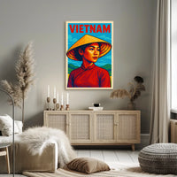 Vietnam Cultural Portrait Poster