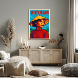Vietnam Cultural Portrait Poster